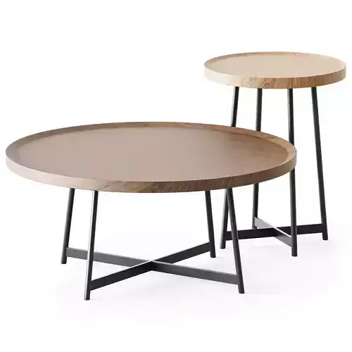 Gweneth Round Coffee Table by Lulu and Georgia