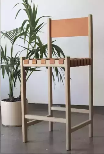 COUNTER STOOL Thomas Hayes Studio Strap