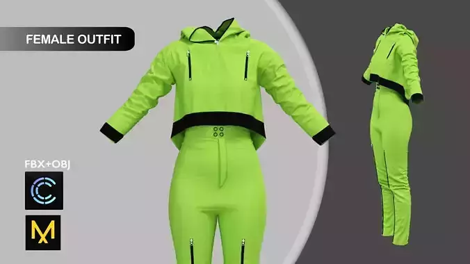 Sport Outfit Marvelous Designer