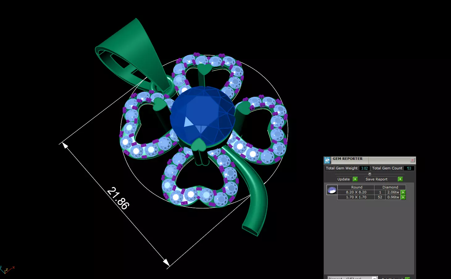 jewellery HM 003 Free 3D print model