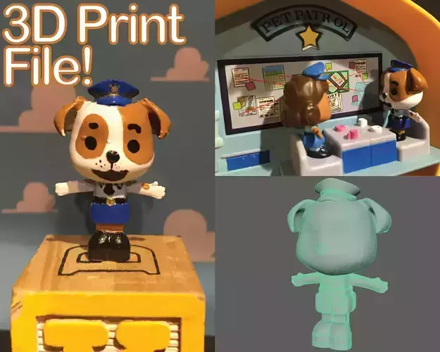 Rib Tickles - Toy Story Forky Asks A Question 3D print model