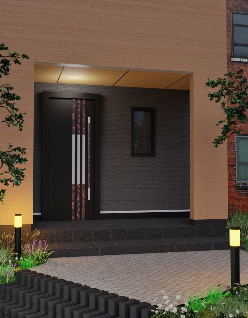 6 Modern Entrance Doors Collection _7