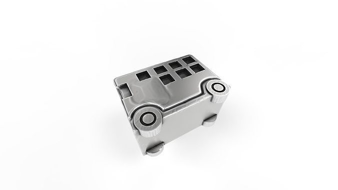 London Bus Charm 3D print model