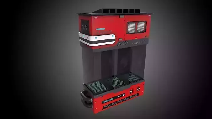 Sci-Fi Aquarium V1- 002