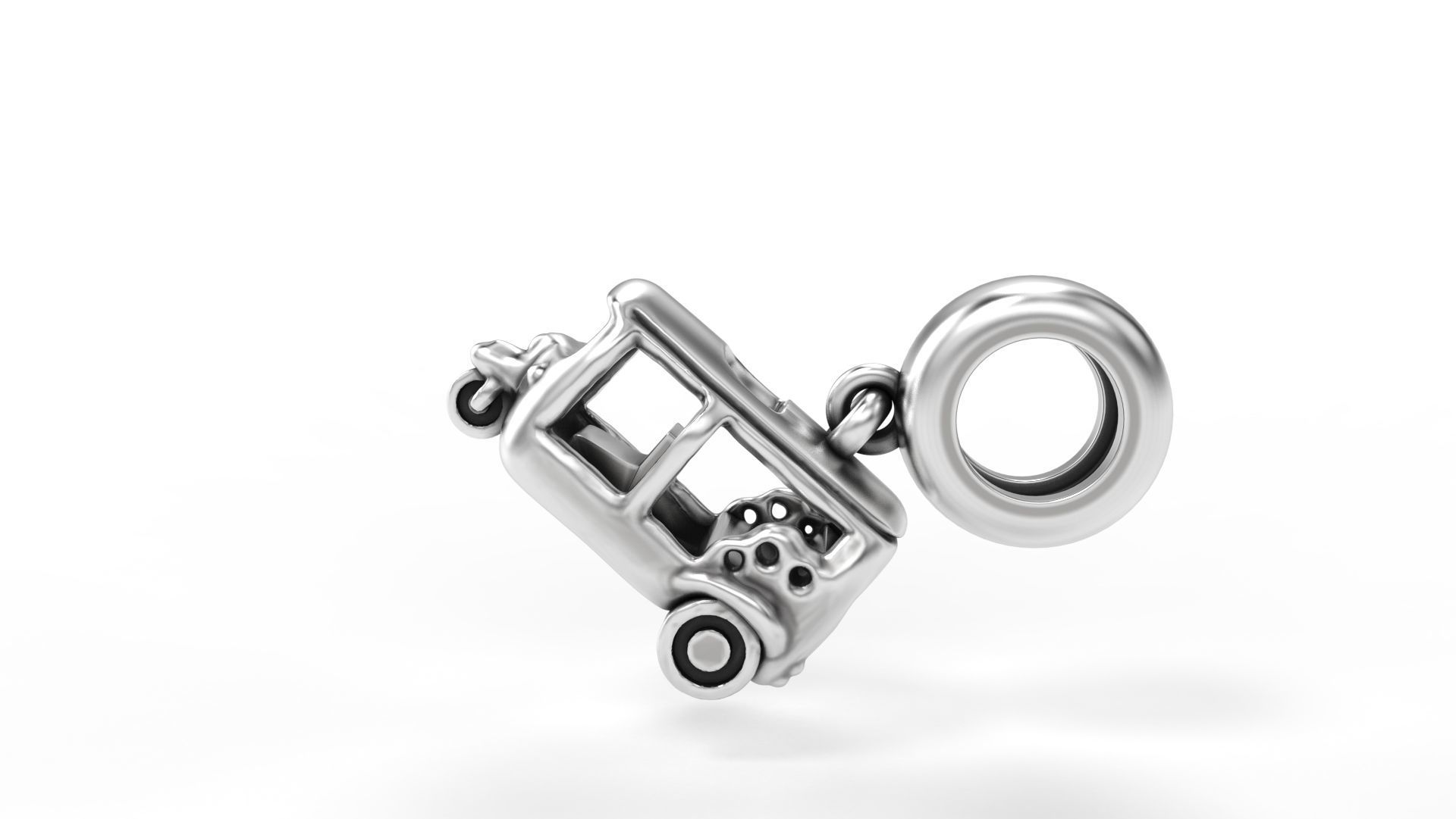 Tuk-Tuk Charm 3D print model_2