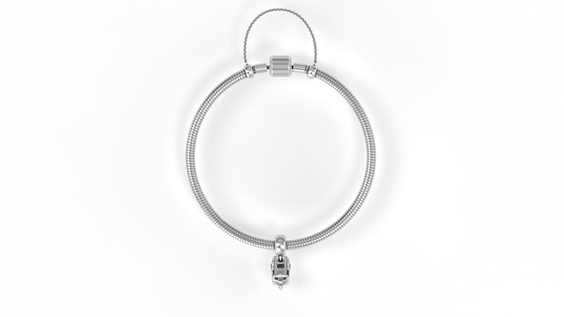 Tuk-Tuk Charm 3D print model_3