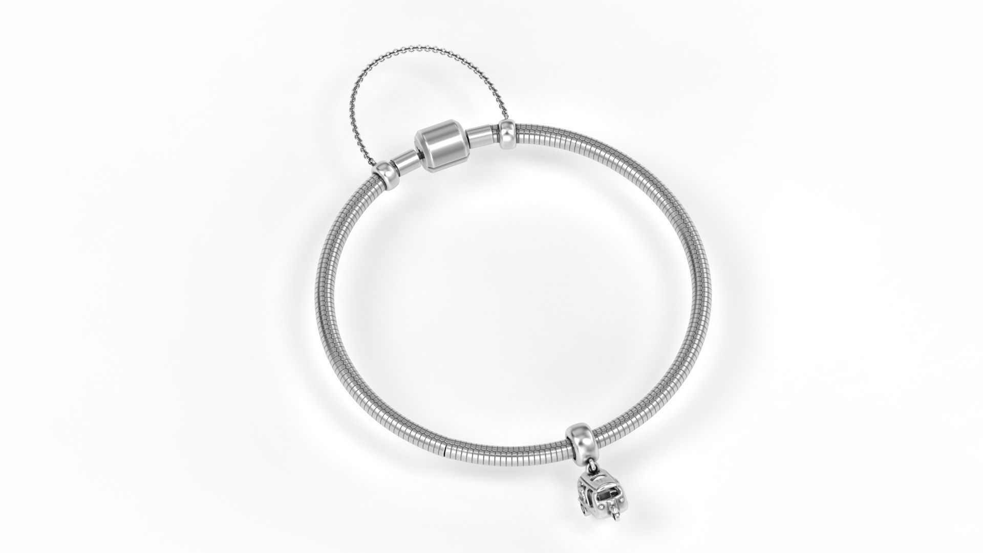 Tuk-Tuk Charm 3D print model_4