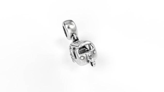 Tuk-Tuk Charm 3D print model