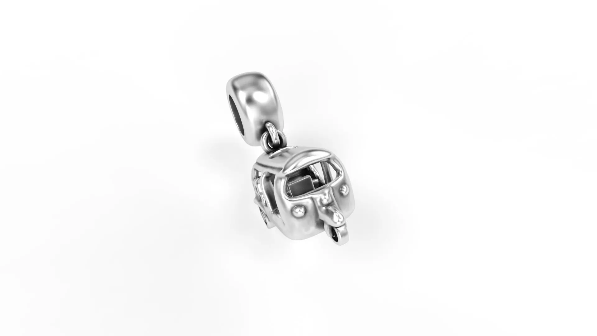Tuk-Tuk Charm 3D print model_0