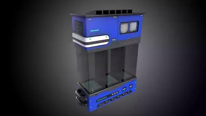 Sci-Fi Aquarium V1- 004