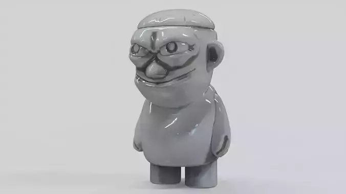 Funky stola character 3D model