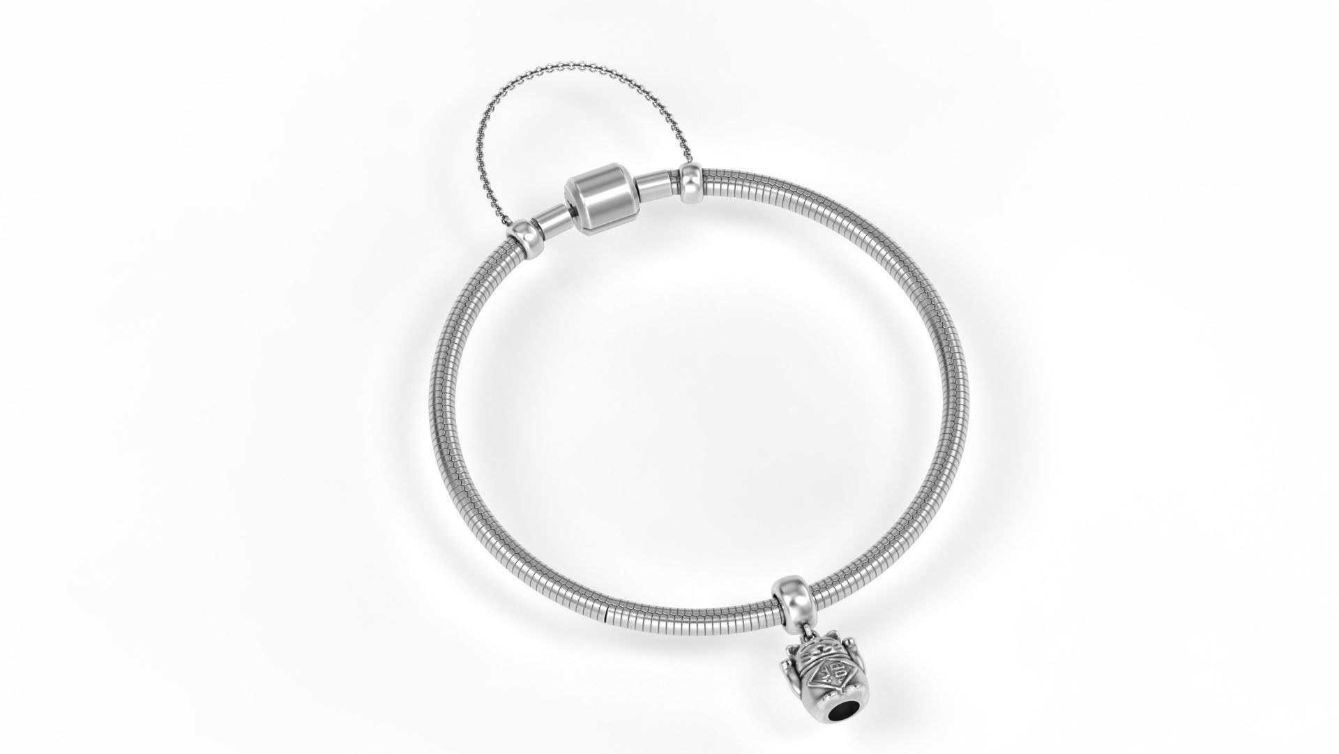 Luck Cat Charm 3D print model_5