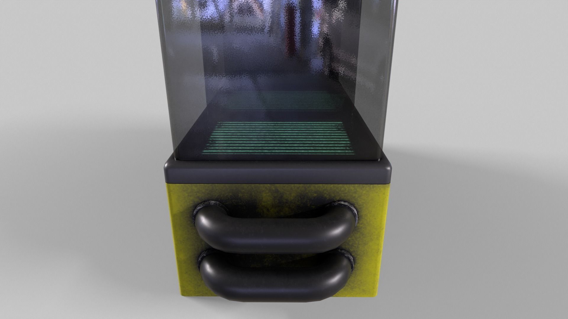 Sci-Fi Aquarium V1- 007 Low-poly 3D model_7