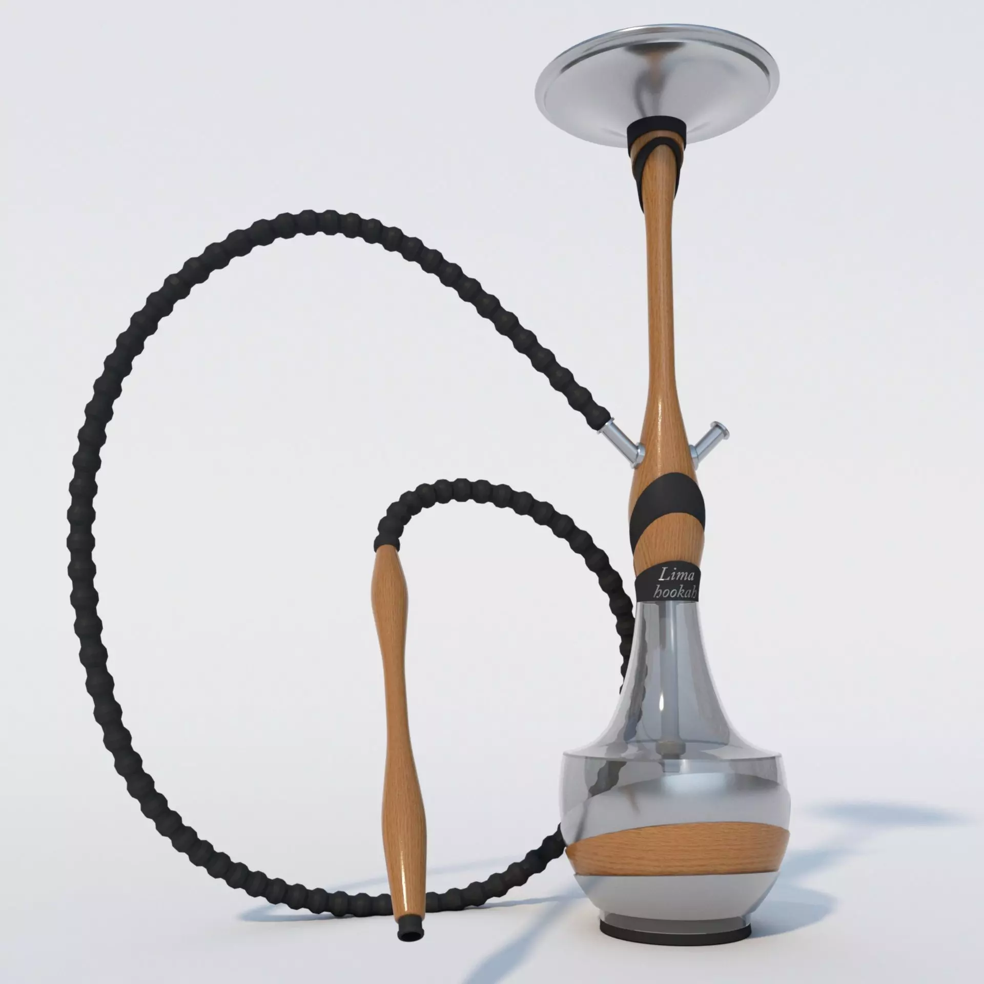 Modern Design Hookah 3D model_0