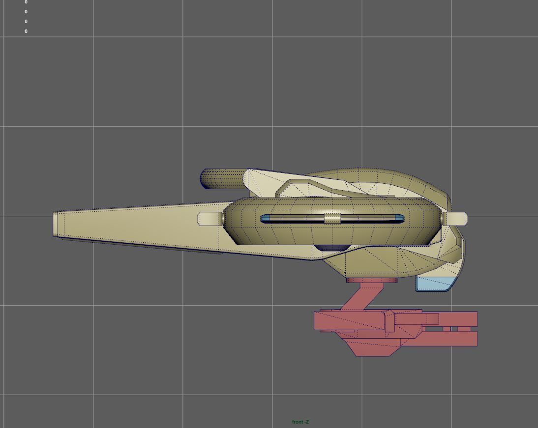 Falcon Drone game-ready with 6 camouflages Low-poly 3D model_23