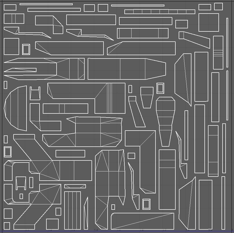 Falcon Drone game-ready with 6 camouflages Low-poly 3D model_24