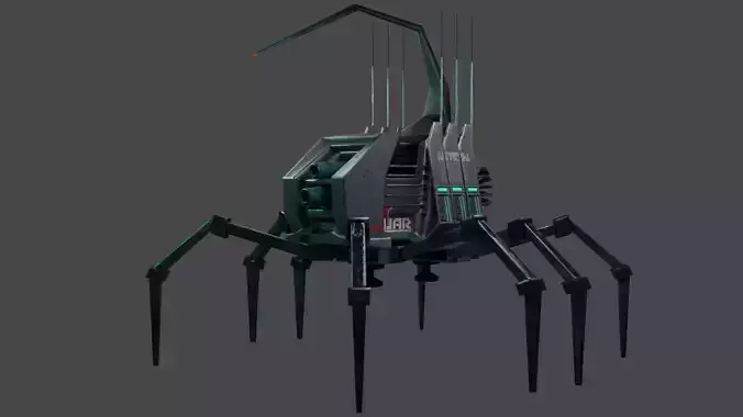 RoboSpider sci-fi spider