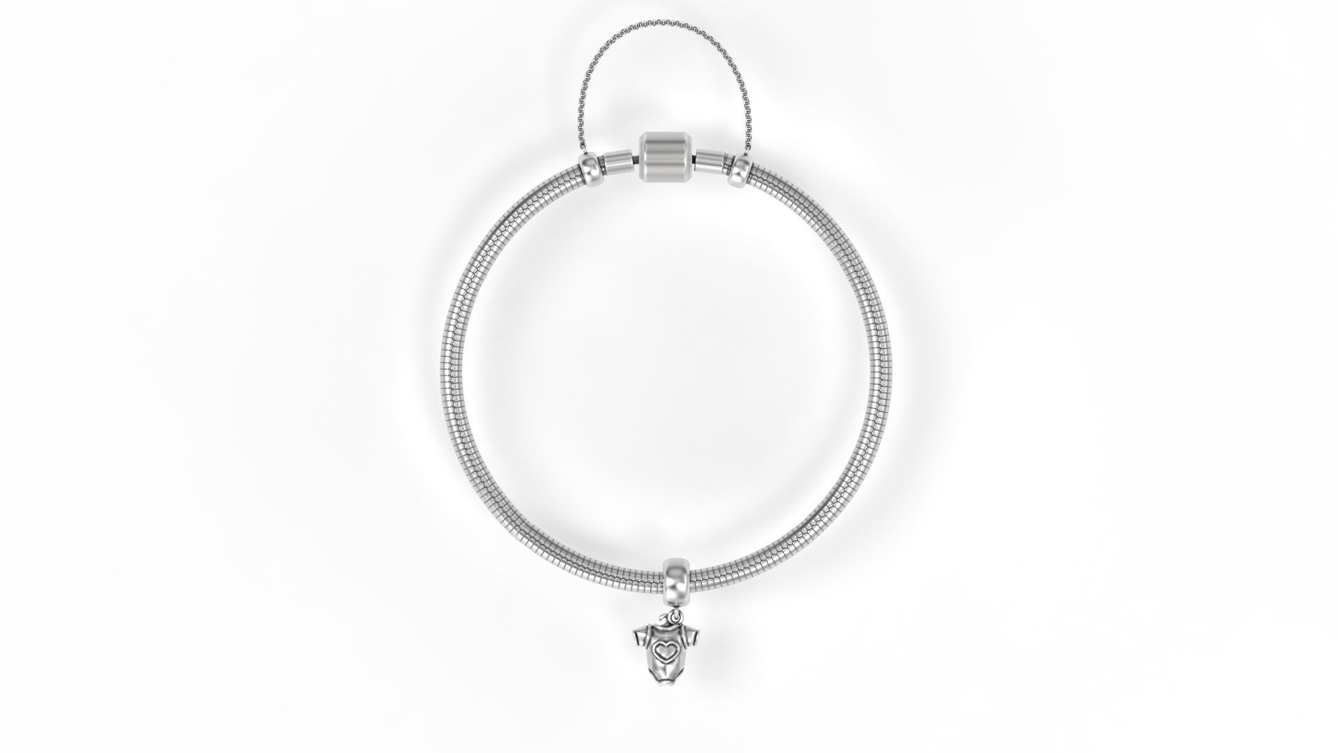 Baby Clothes Charm 3D print model_4