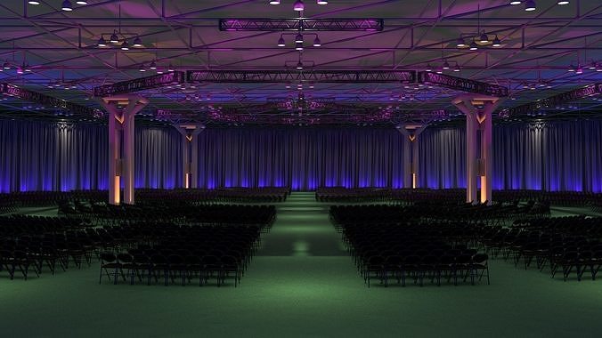New York Convention Center 3D model