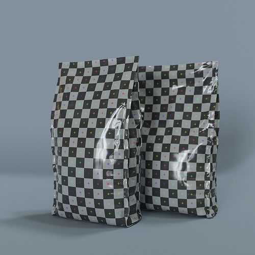 Dog Food Bag 1 3D model 3