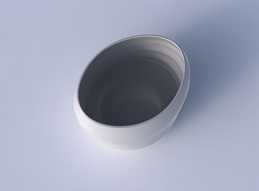 Bowl compressed 2 with relaxed large twists 3D print model_2