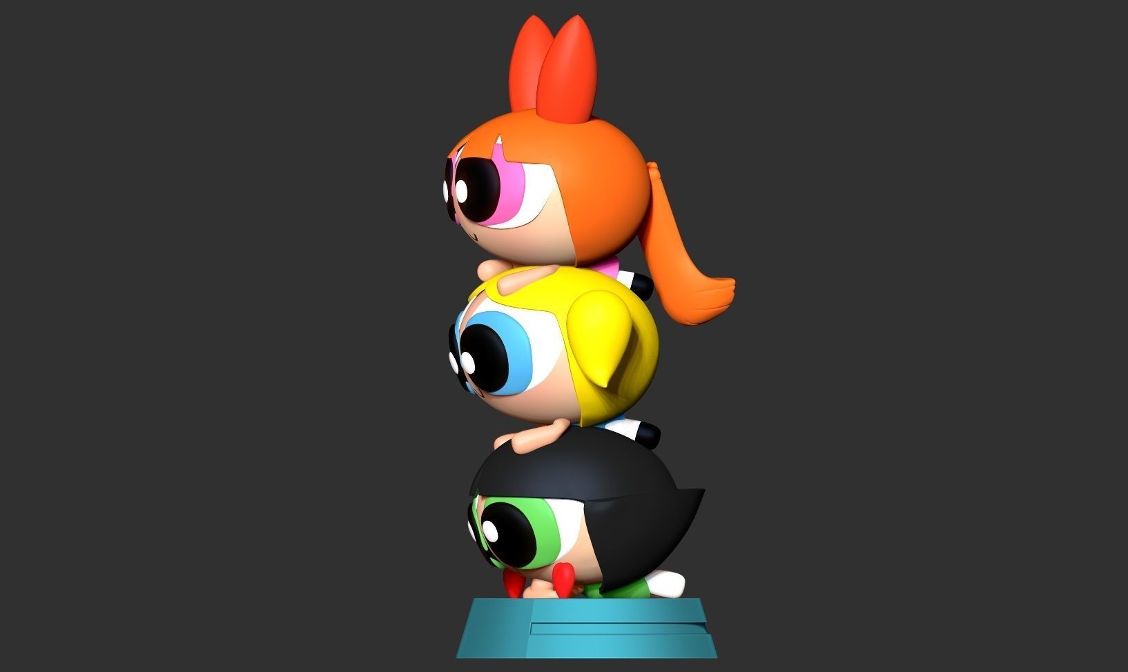 The Powerpuff Girls 3D print model_8