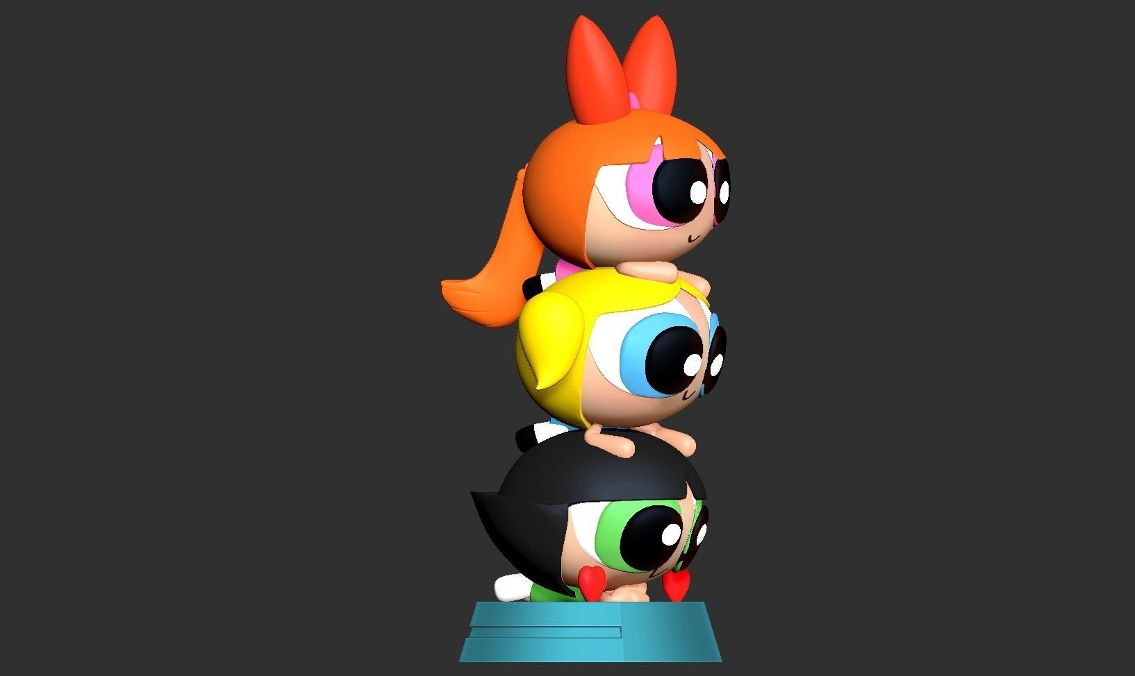 The Powerpuff Girls 3D print model_10