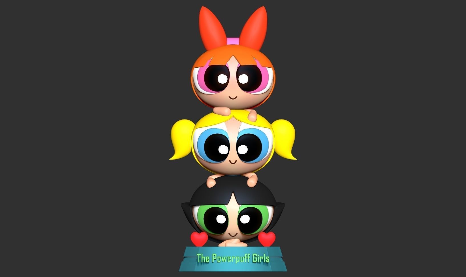 The Powerpuff Girls 3D print model_6