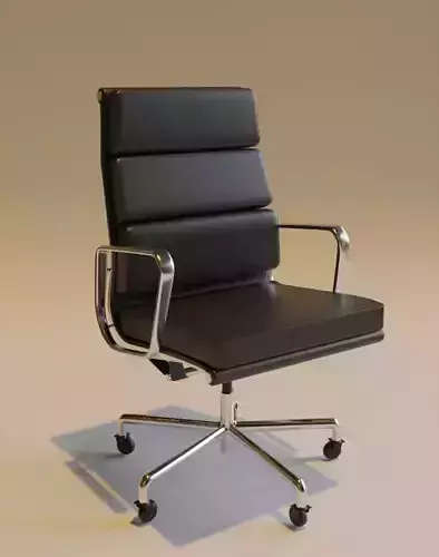 Office chair Free low-poly 3D model