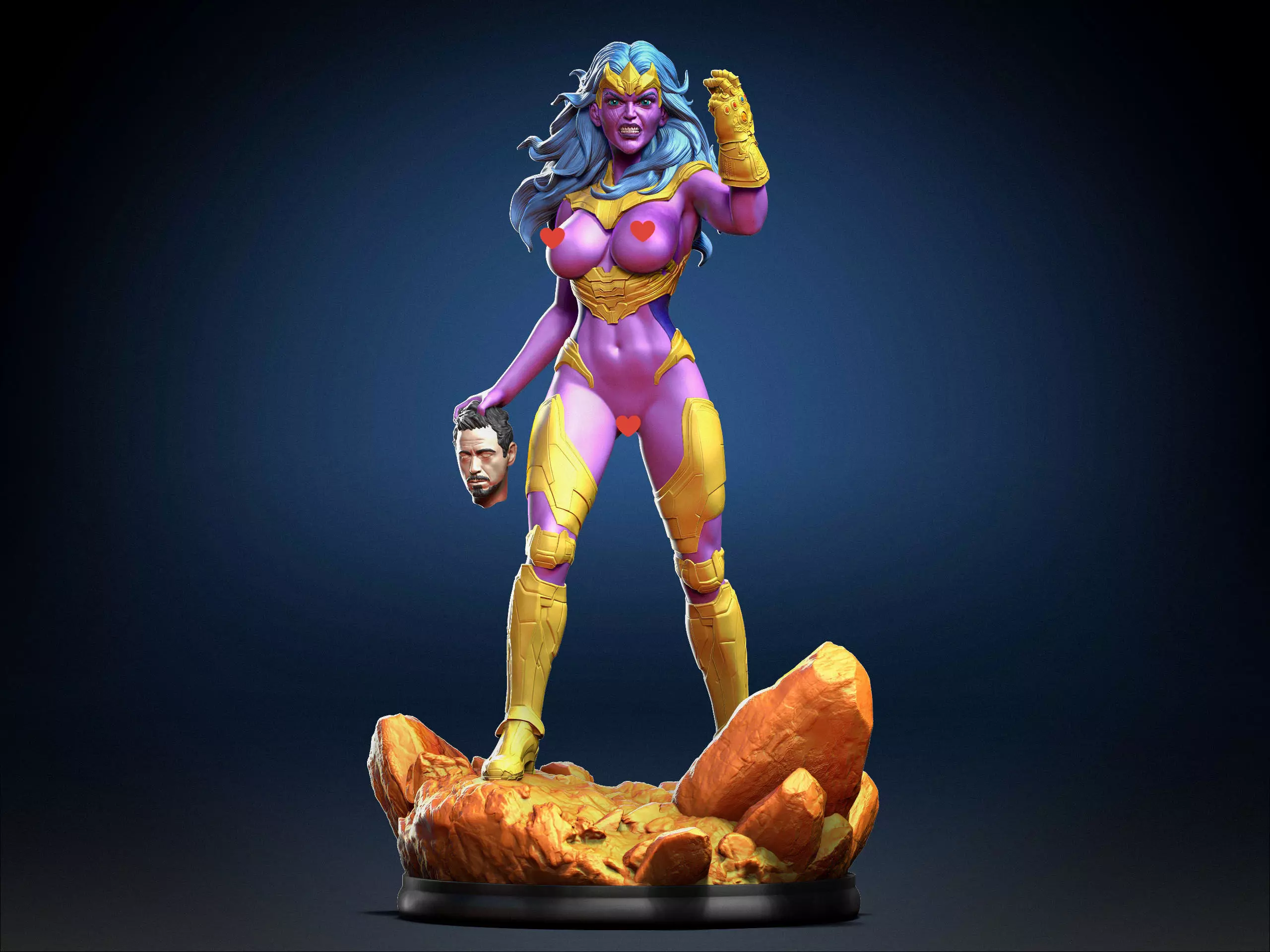 Terraxia NSFW 3D print model_0