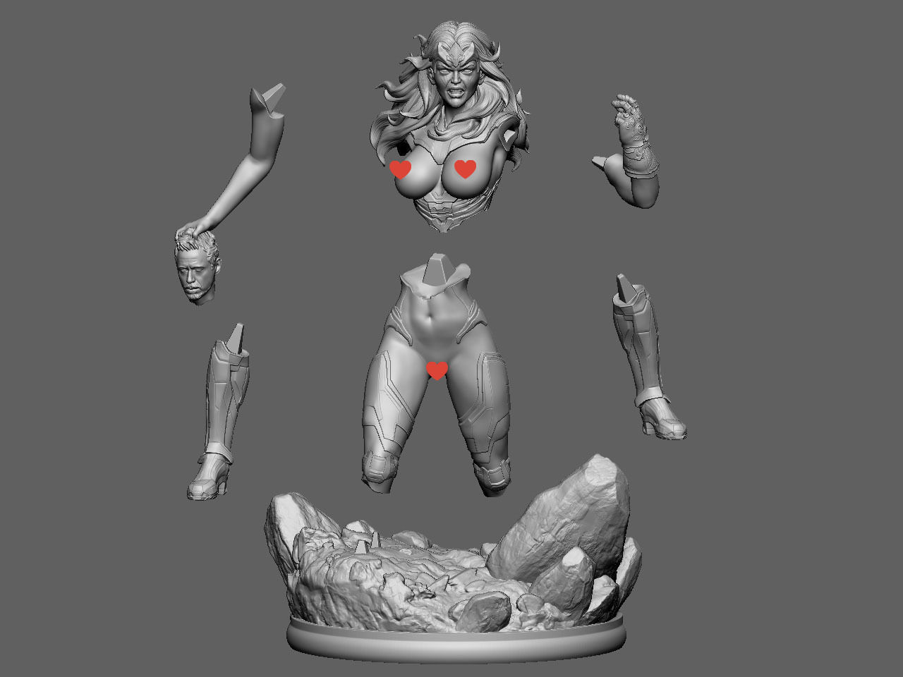 Terraxia NSFW 3D print model_65