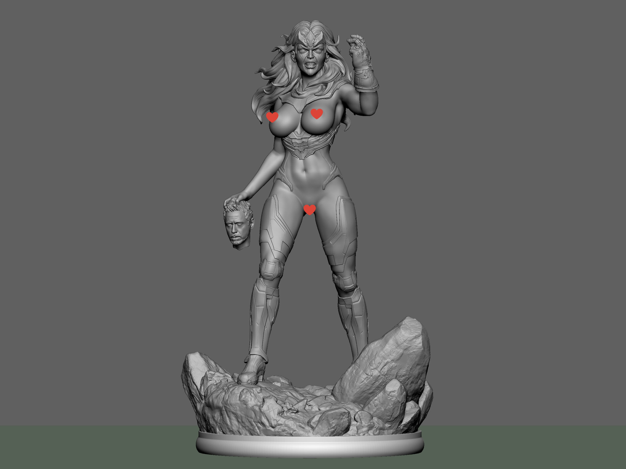 Terraxia NSFW 3D print model_2
