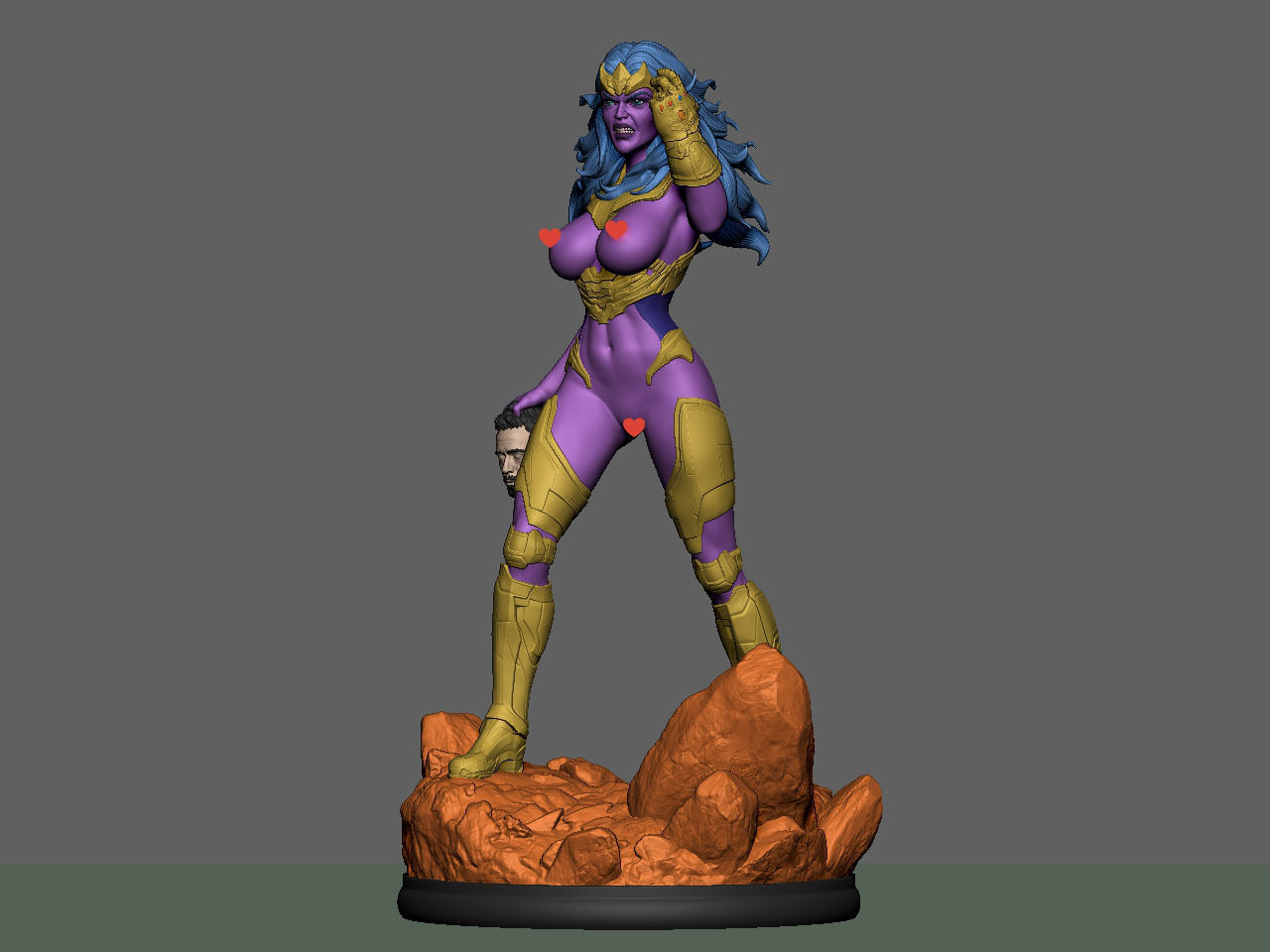 Terraxia NSFW 3D print model_3