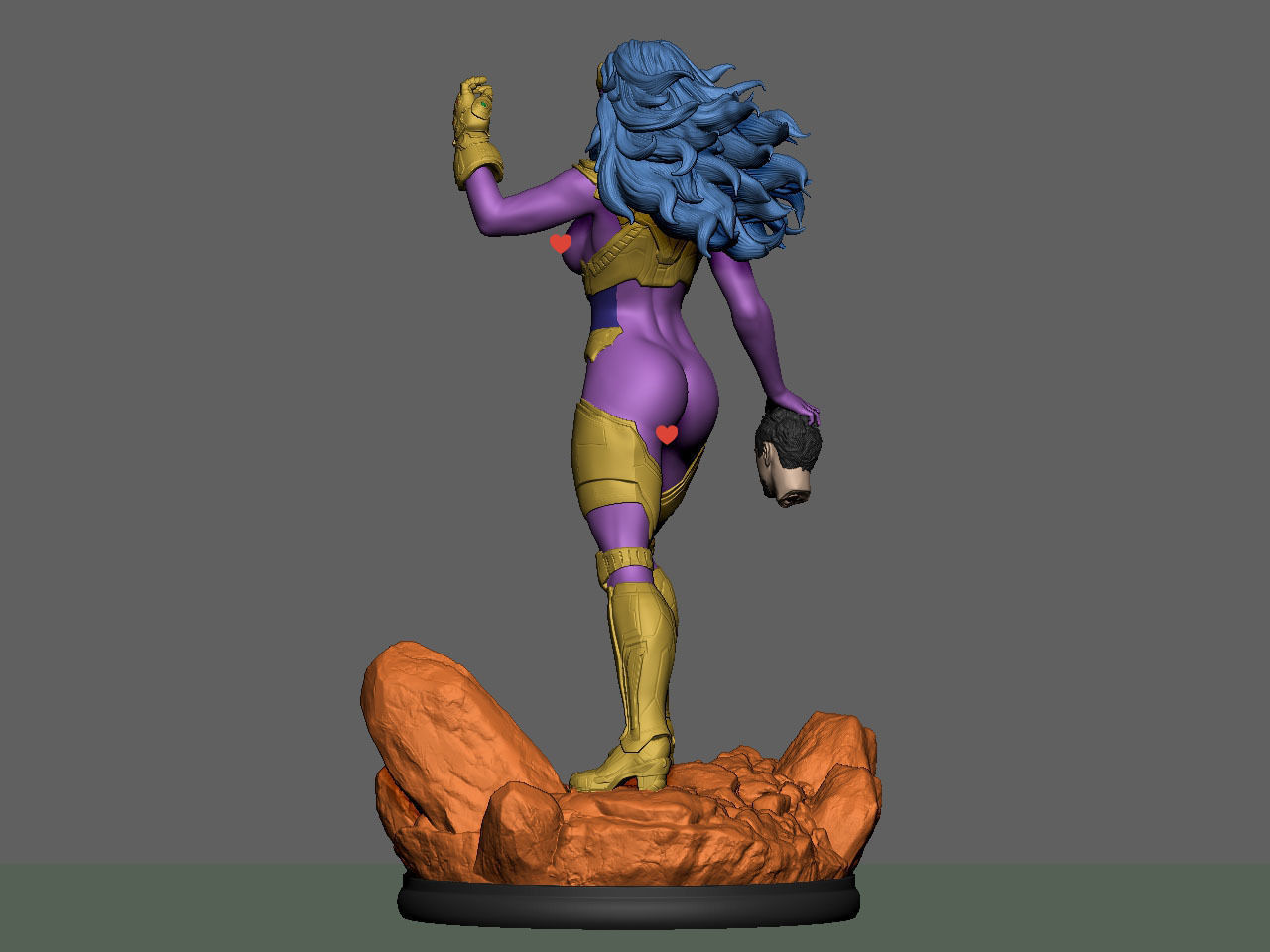 Terraxia NSFW 3D print model_7