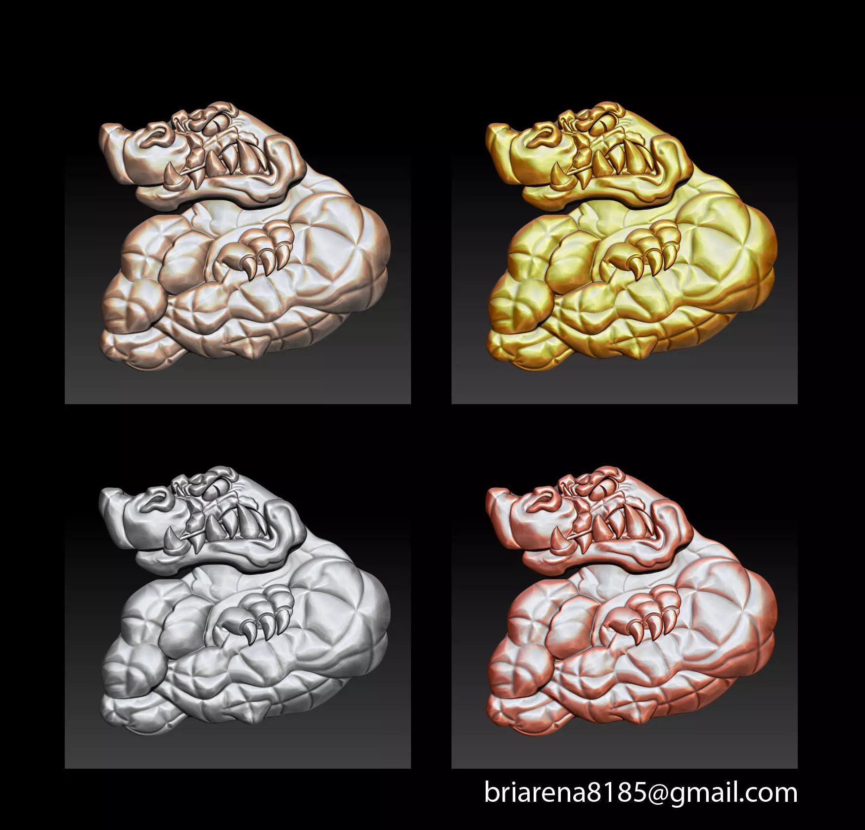 Little Crocodile - Gators 3D print model