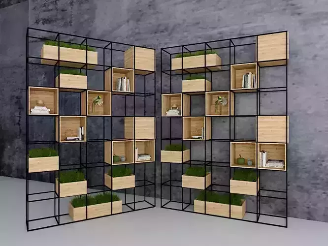 planter boxes shelves