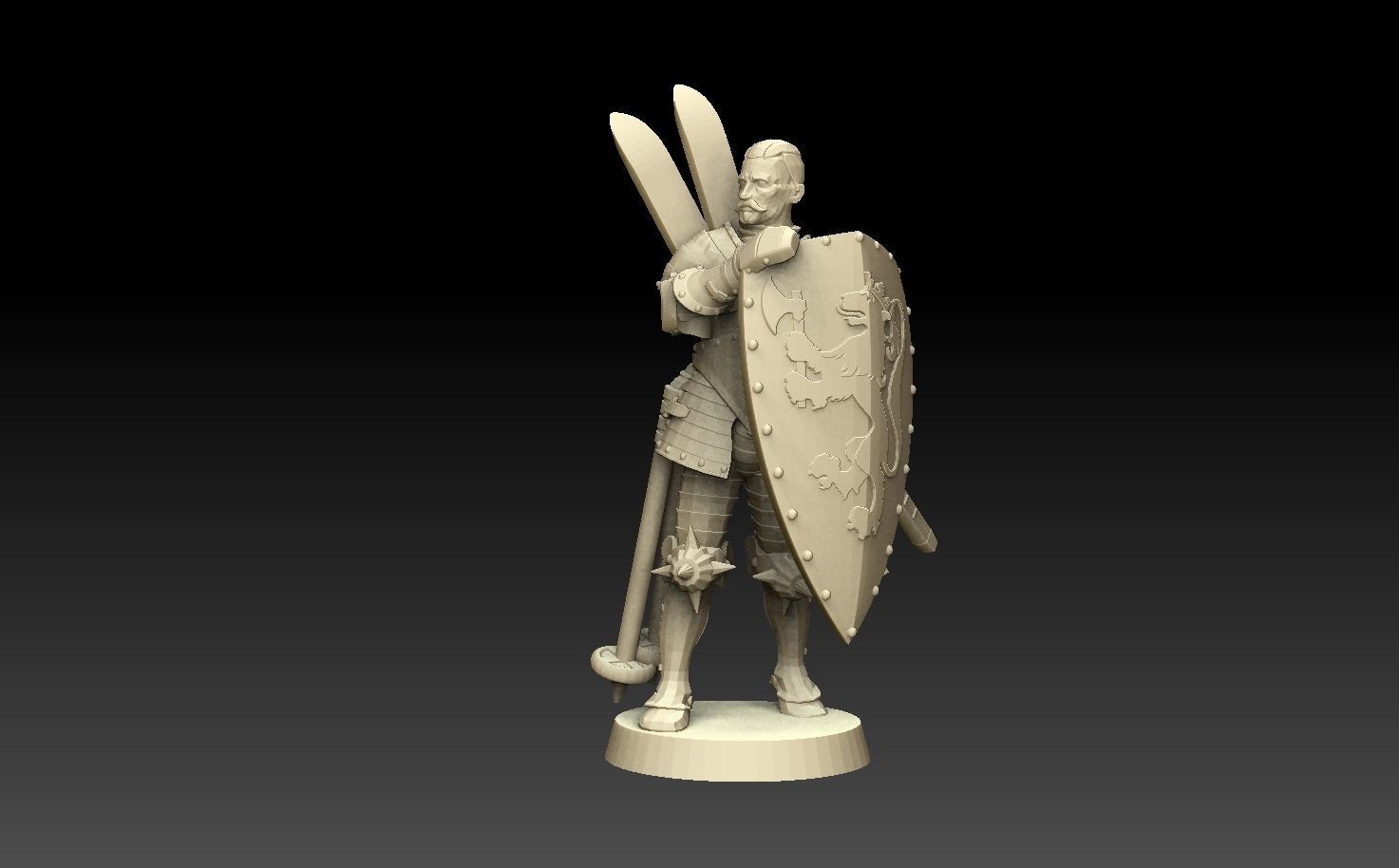 Knight of Norway 3D print model_16