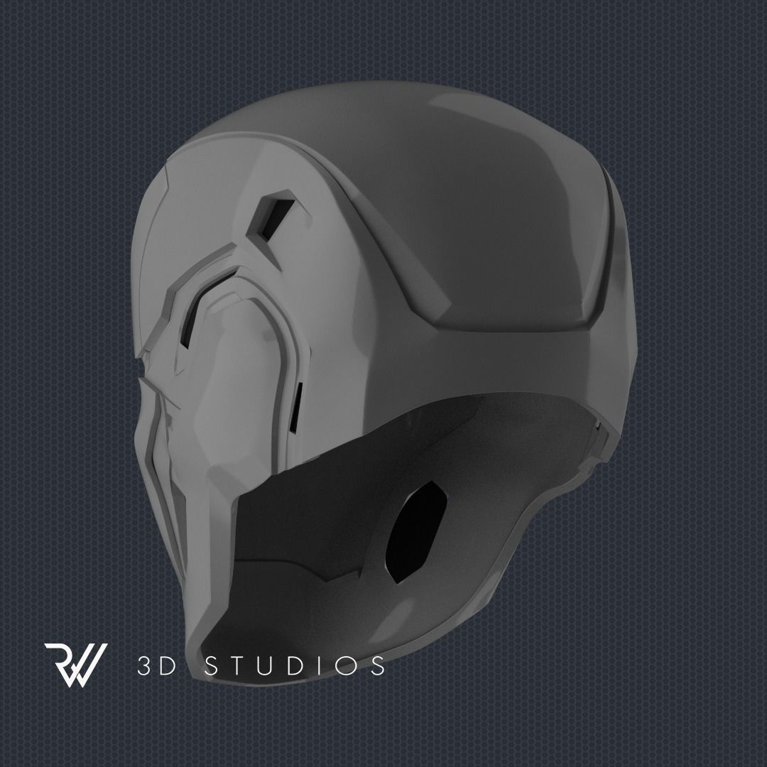 Iron Man Mark 80 Helmet - STL File 3D print model_5