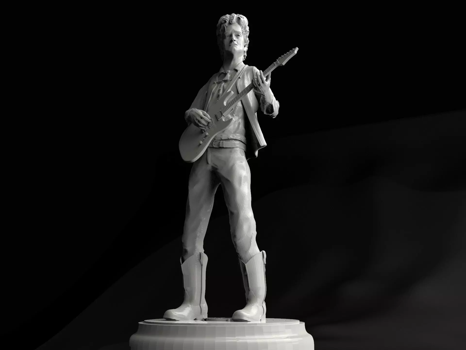 Gustavo Cerati 3d Print Model HD 3D print model