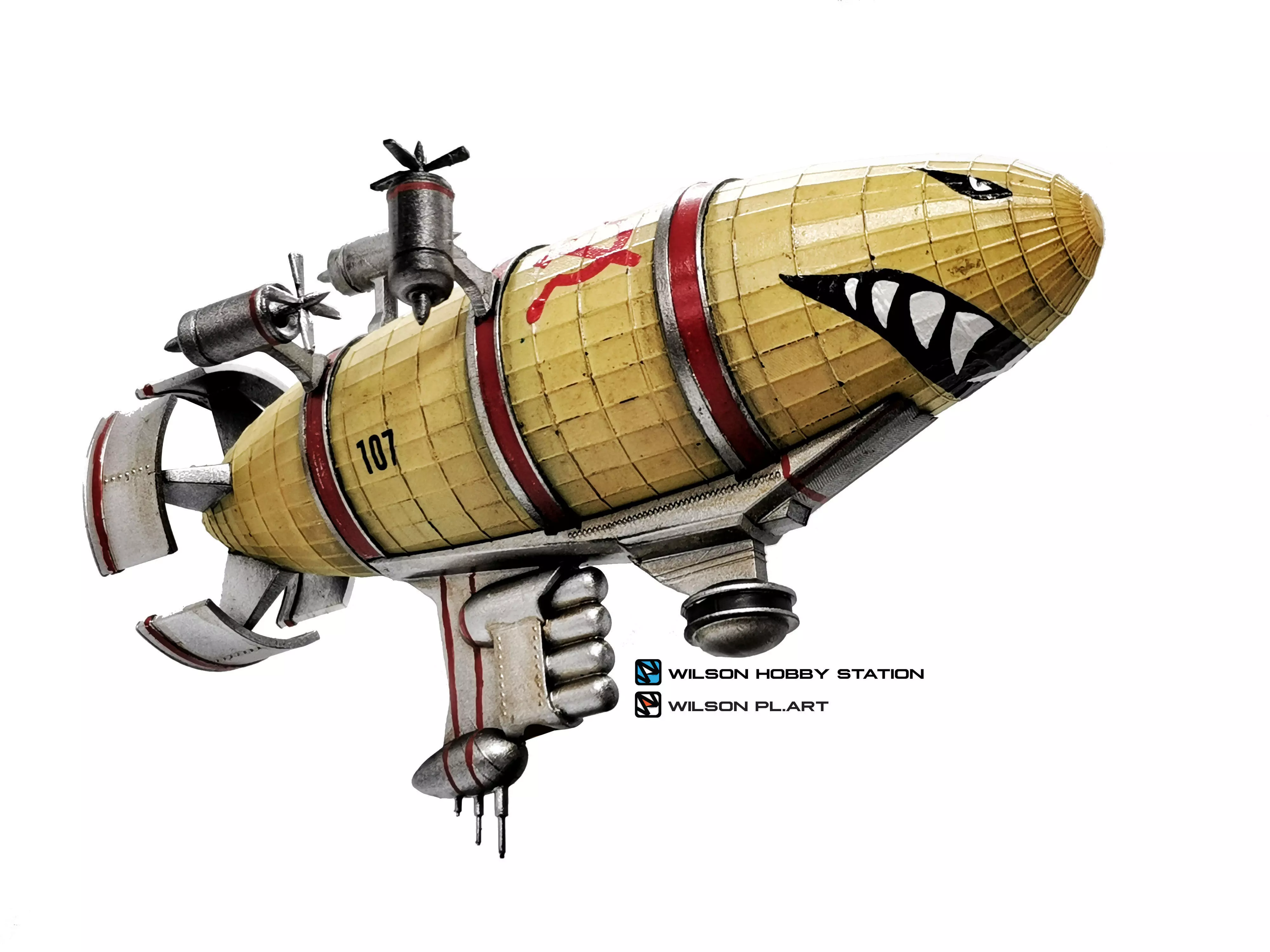 Kirov Airship 3D print model