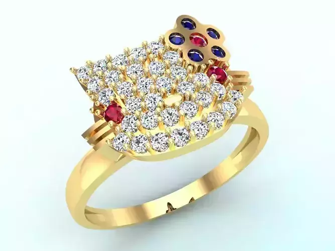 Kitty ring - Cat Rings 