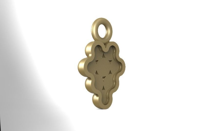 ISLAMIC PART FOR CHAIN AND PENDANT 3D print model_7
