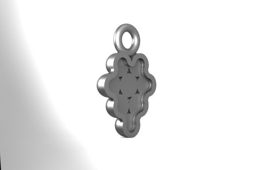 ISLAMIC PART FOR CHAIN AND PENDANT 3D print model_8
