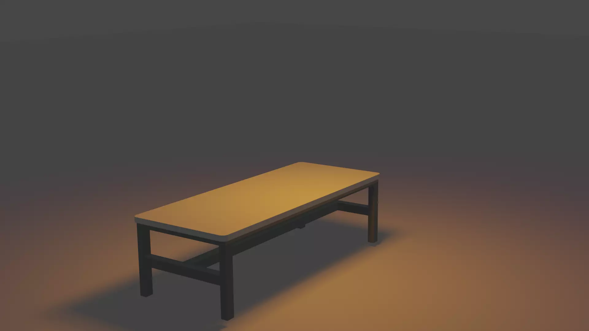 Table free VR / AR / low-poly 3D model | CGTrader