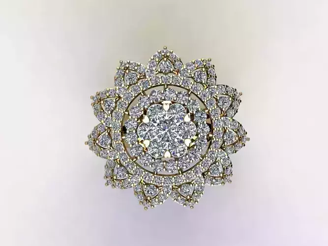 R26 Thailand ring jewelry cad file