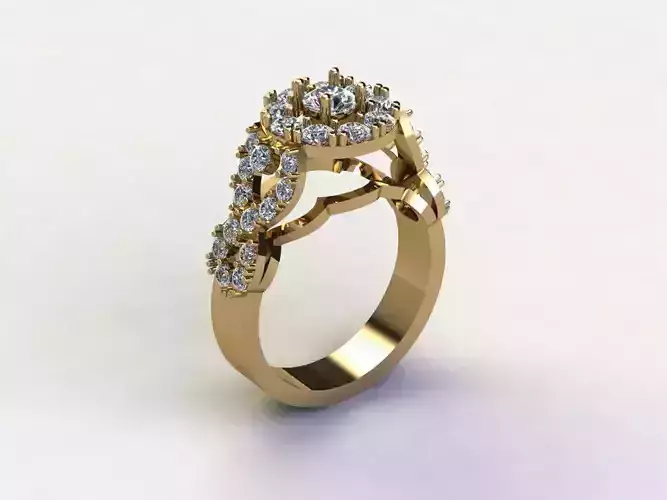 R13 ring cad file  3D model