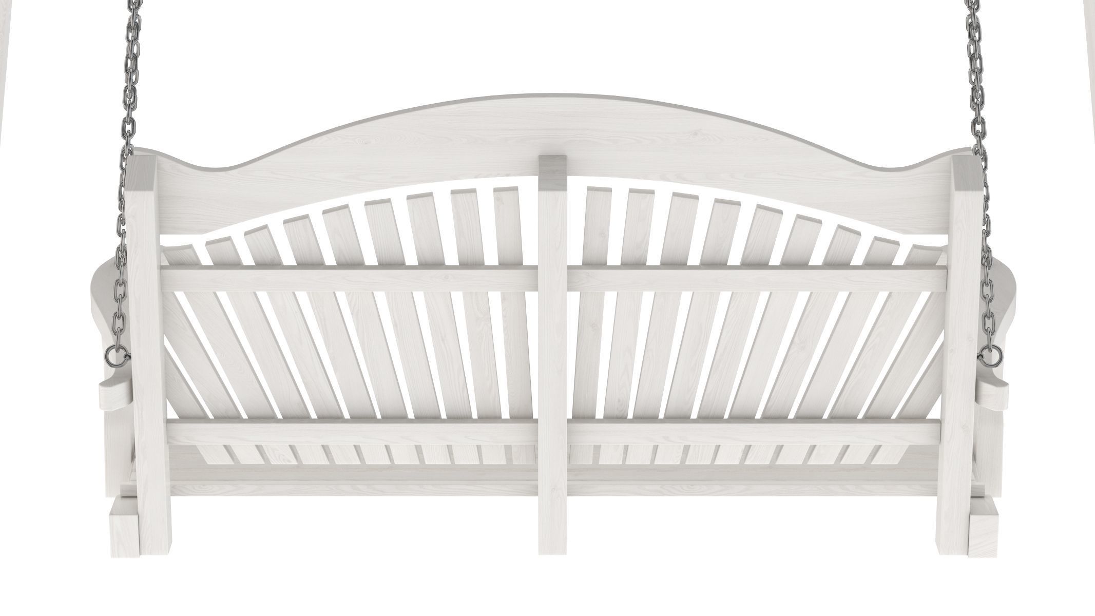 5 Wooden Swing Chairs Set 3D model_78