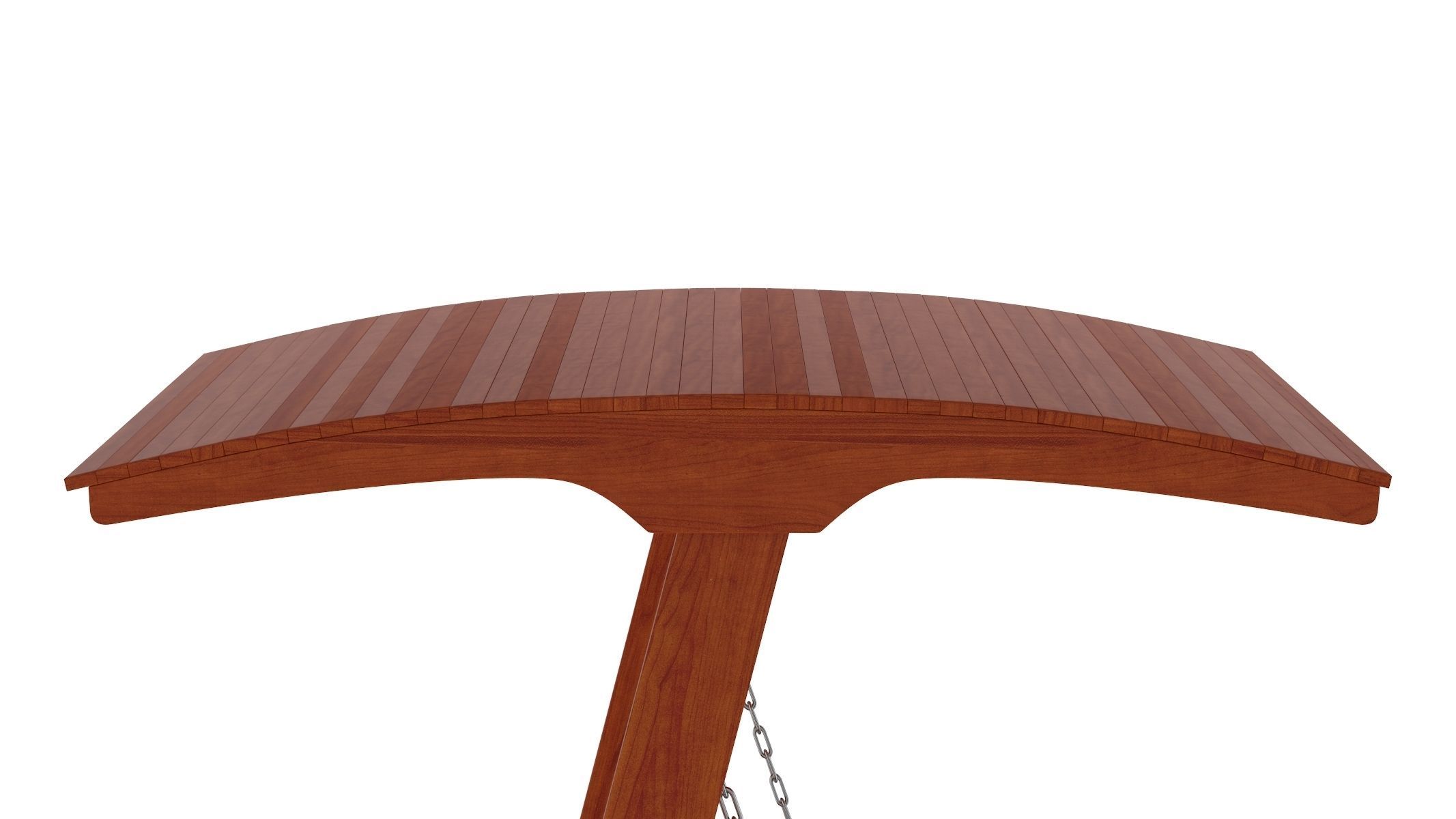 5 Wooden Swing Chairs Set 3D model_61