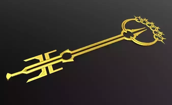 Locke and key anywhere key 3D print model