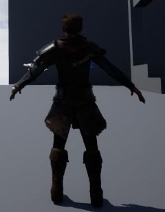 John the Warrior Free low-poly 3D model_3